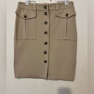 Liz Claiborne Women’s Skirt with Bottoms Seize M Color Light Tan